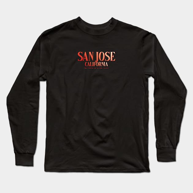 San Jose Long Sleeve T-Shirt by zicococ